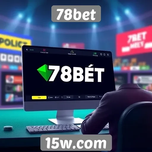 Interface do site 78bet é otimizada para jogadores