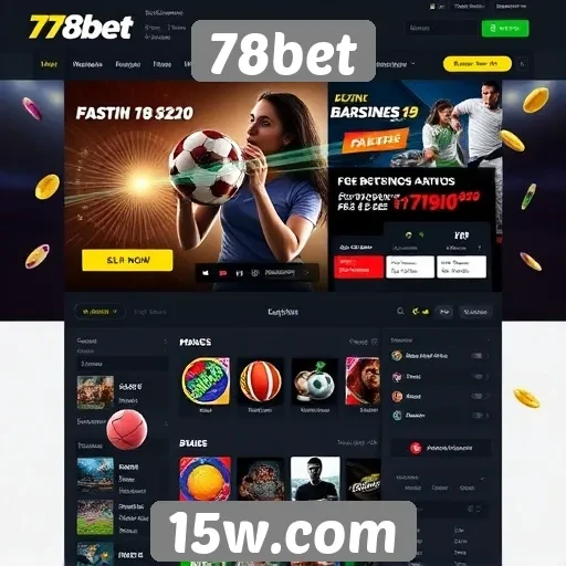 Novas funcionalidades do site 78bet